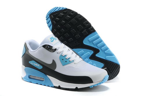 Nike Air Max 90 Hyp Prm Men Blue White Running Shoes Best Price